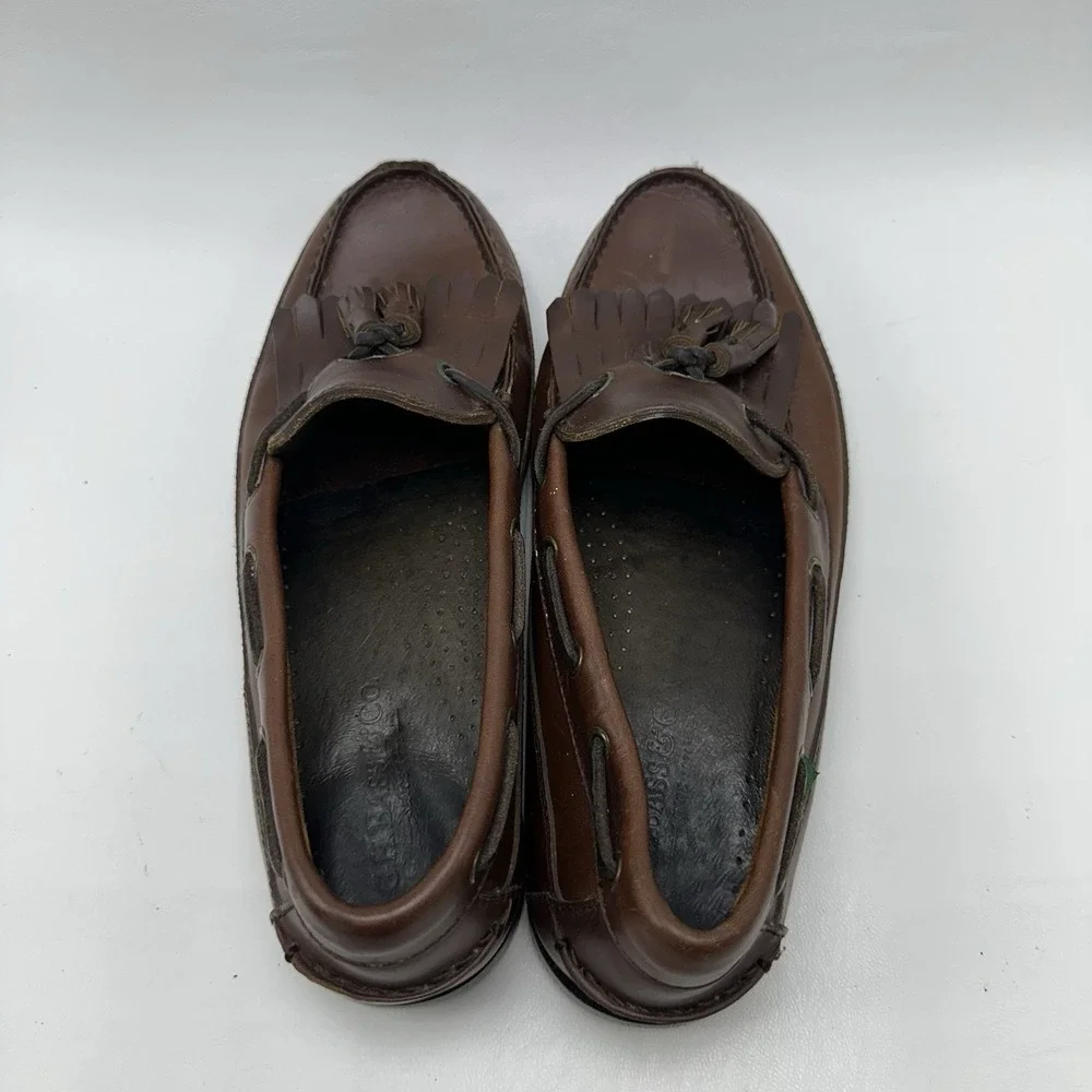 Bass Men's Flint Tassel Loafers Leather Shoes 1389 Size‎ 9 M